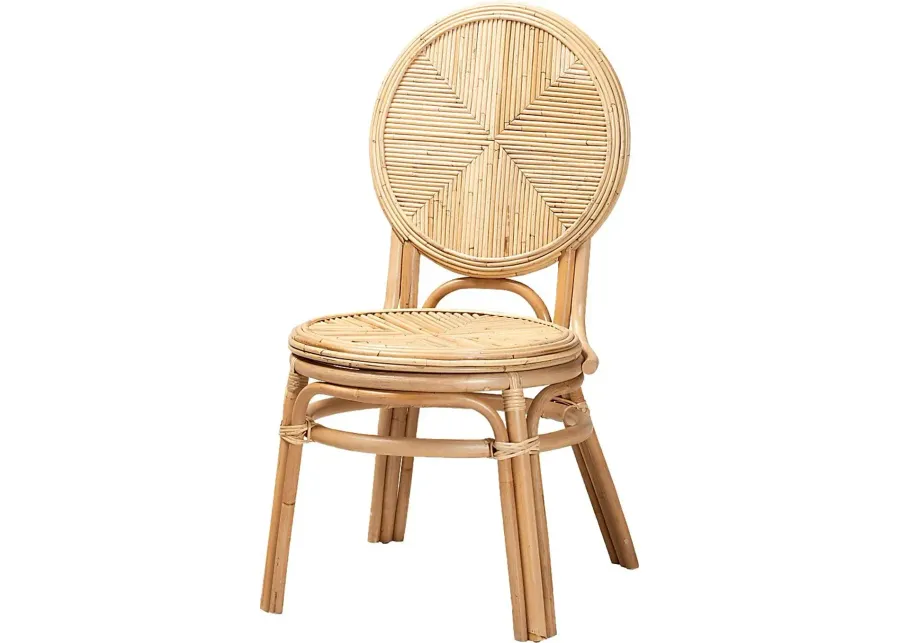 Paulornette Natural Side Chair