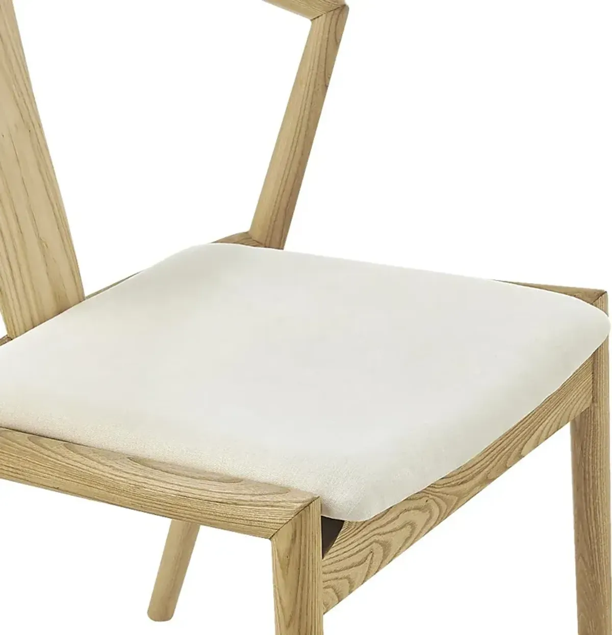 Iduna II White Side Chair