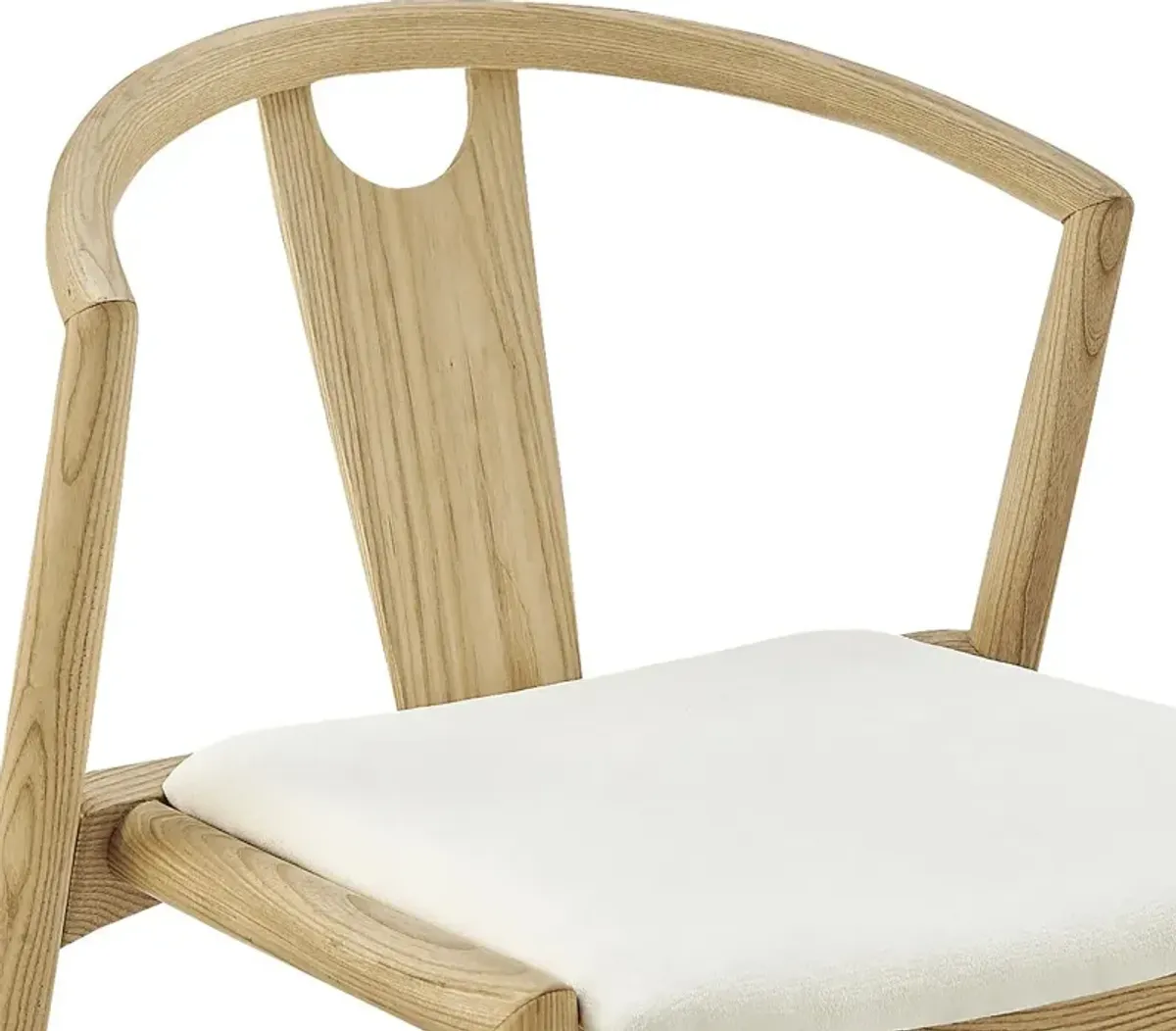 Iduna II White Side Chair