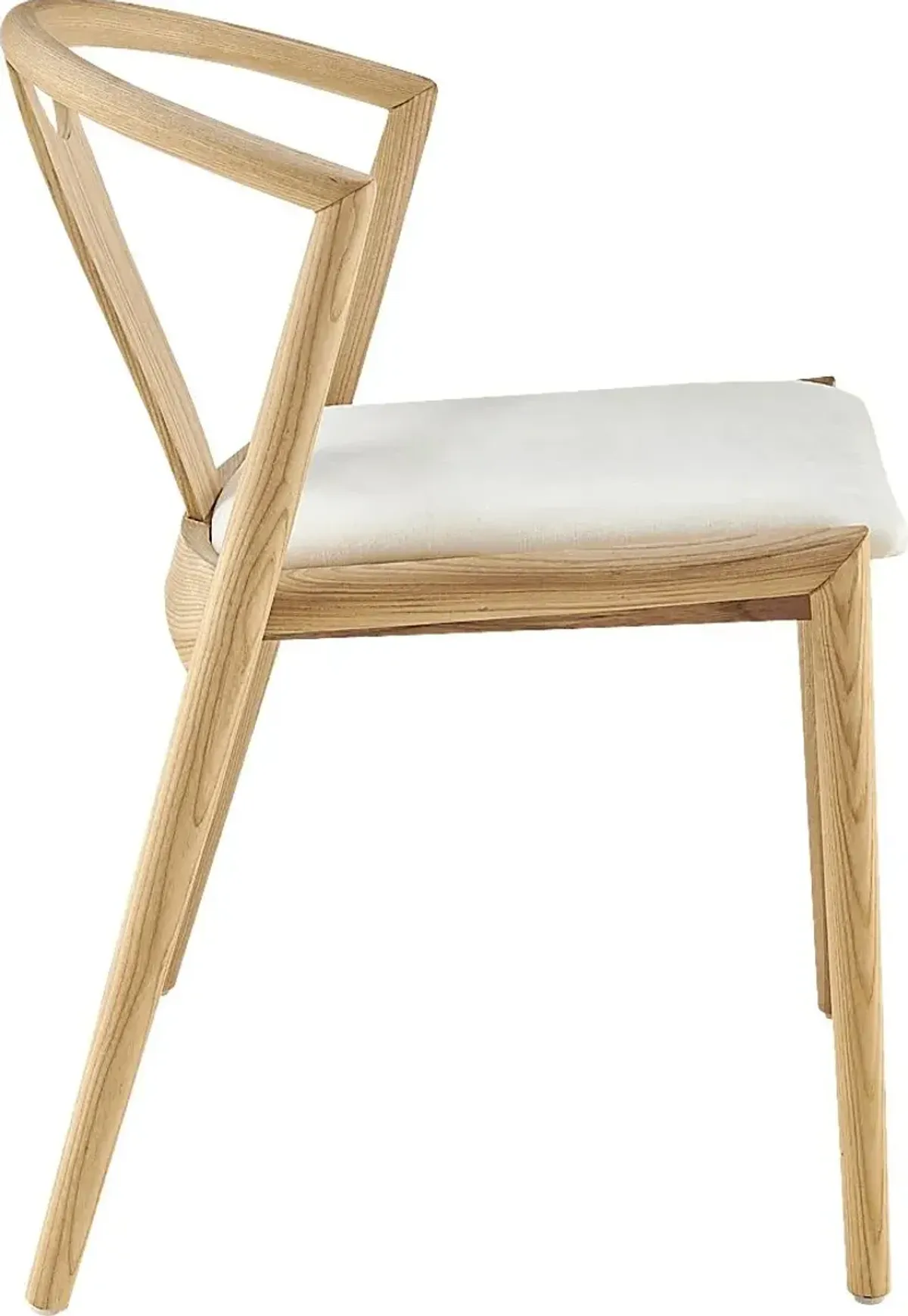 Iduna II White Side Chair