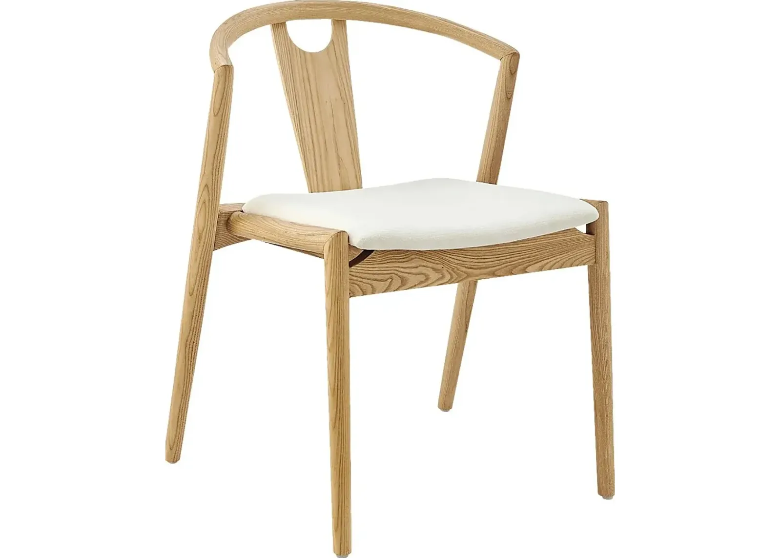 Iduna II White Side Chair