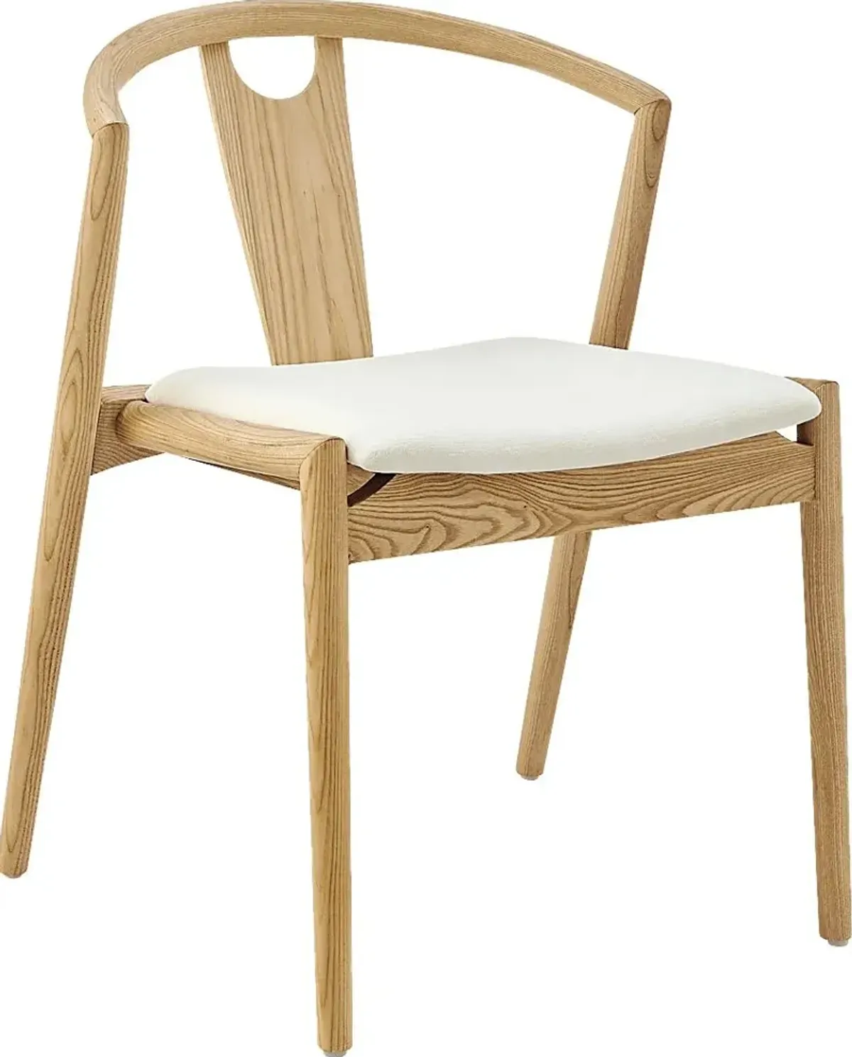 Iduna II White Side Chair