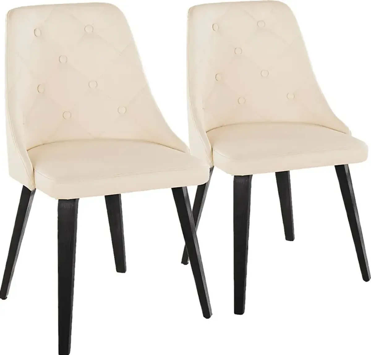 Wytona I Black Side Chair, Set of 2