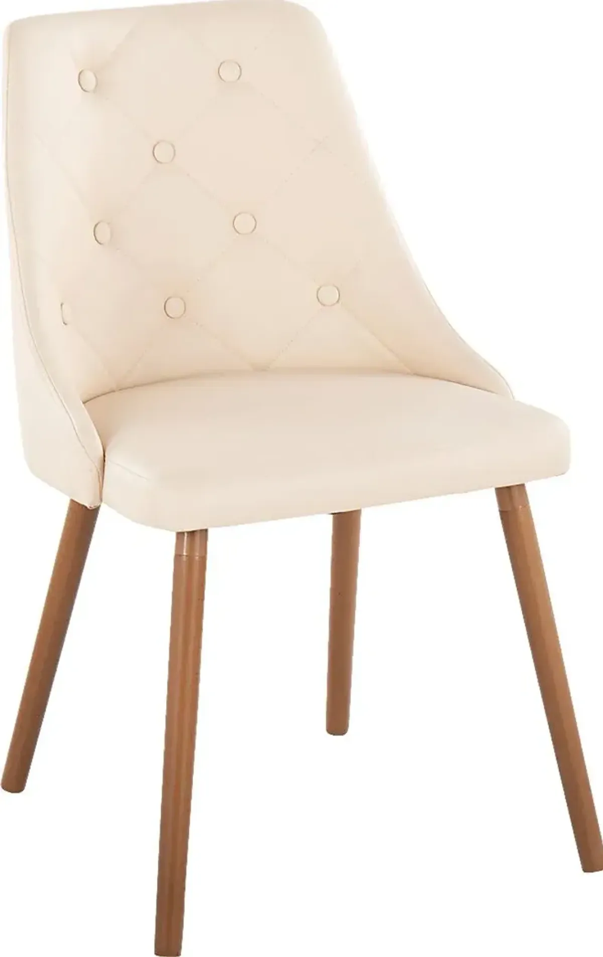 Wytona II Walnut Side Chair, Set of 2
