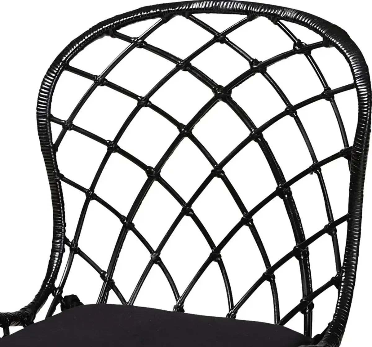 Seconset Black Dining Chair, Set of 2