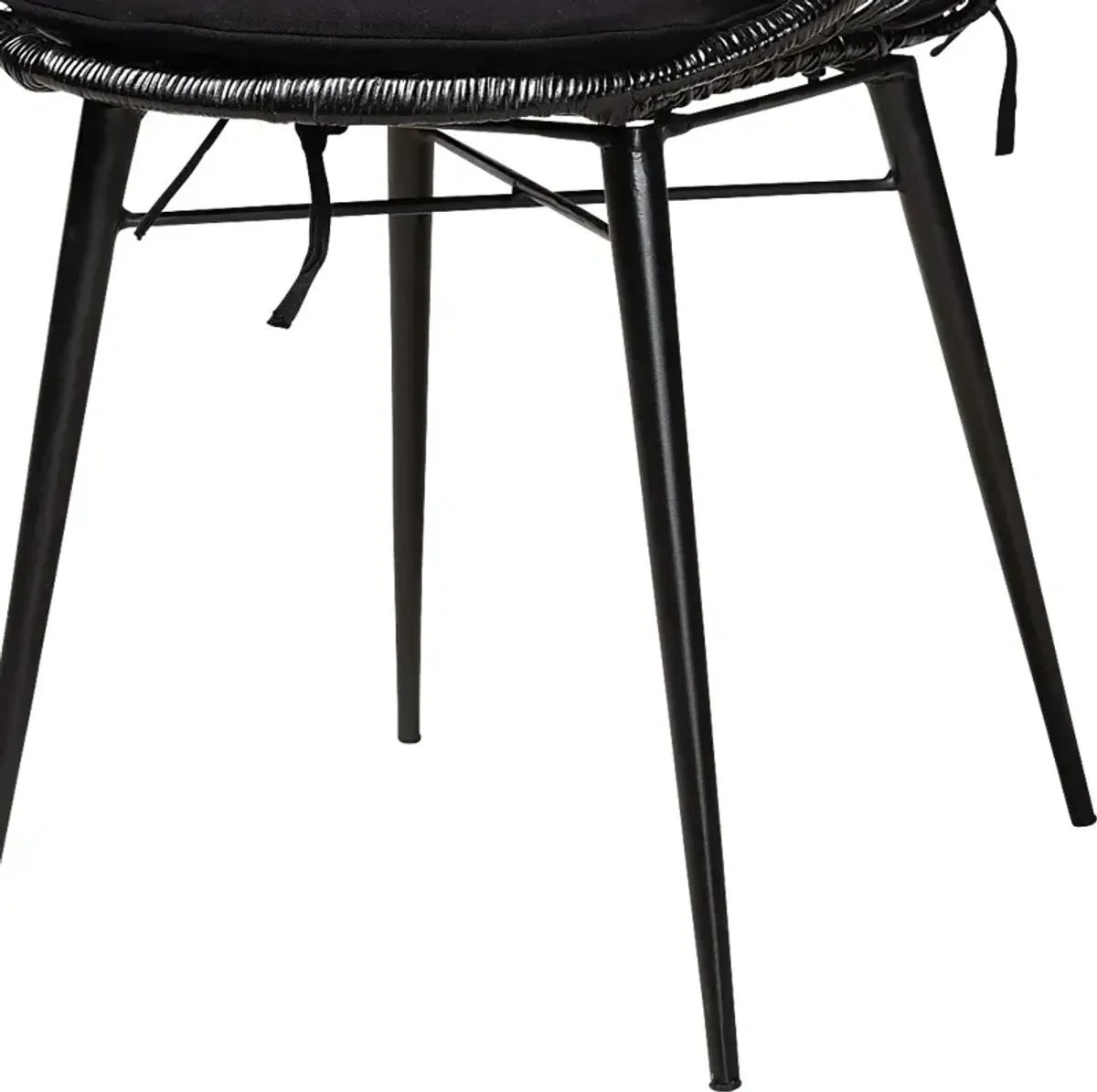 Seconset Black Dining Chair, Set of 2