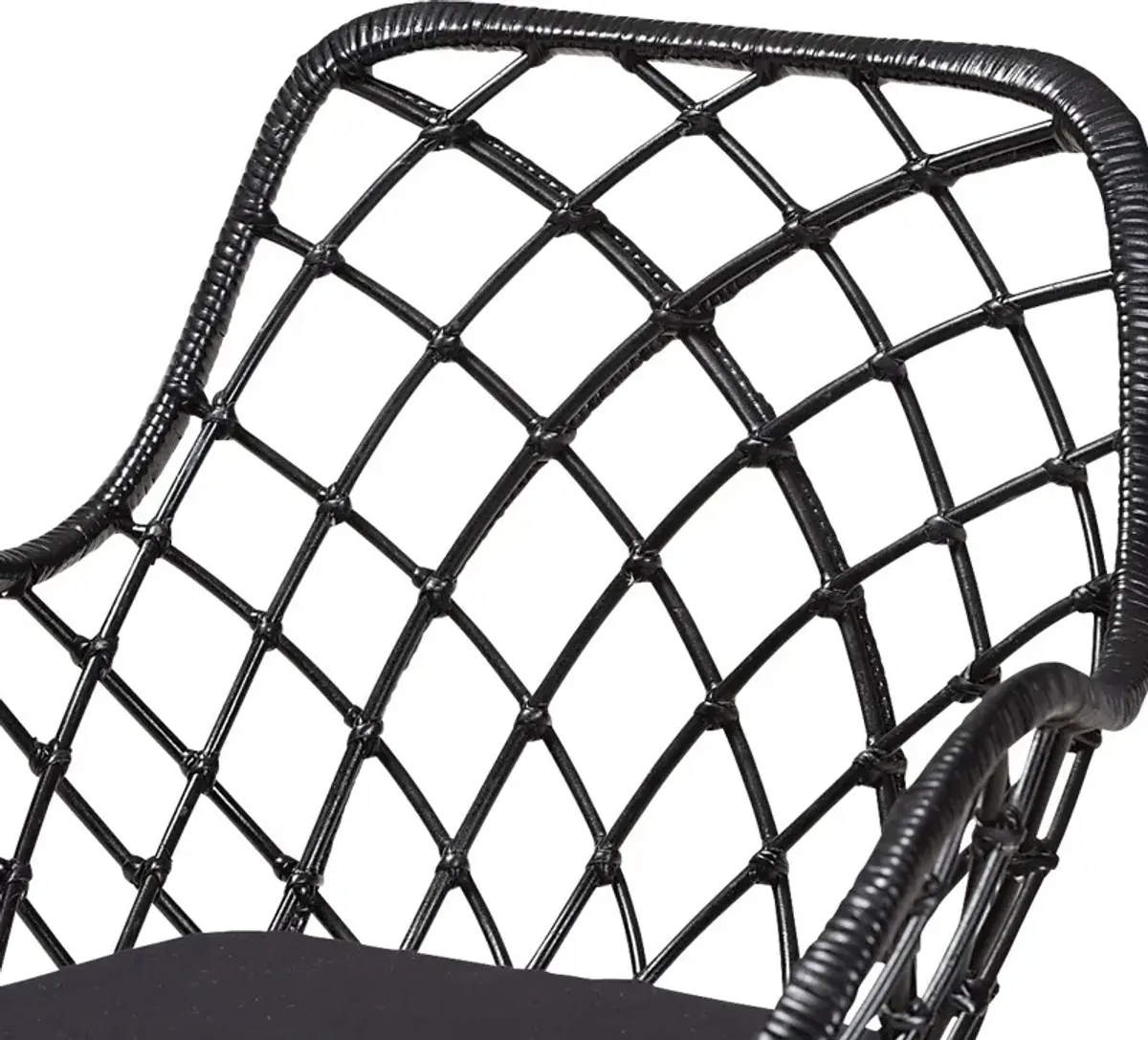 Sigourney Black Dining Chairs, Set of 2