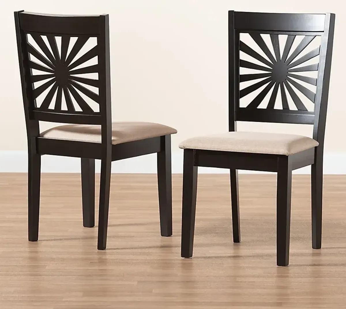 Torkelson Beige Dining Chair, Set of 2