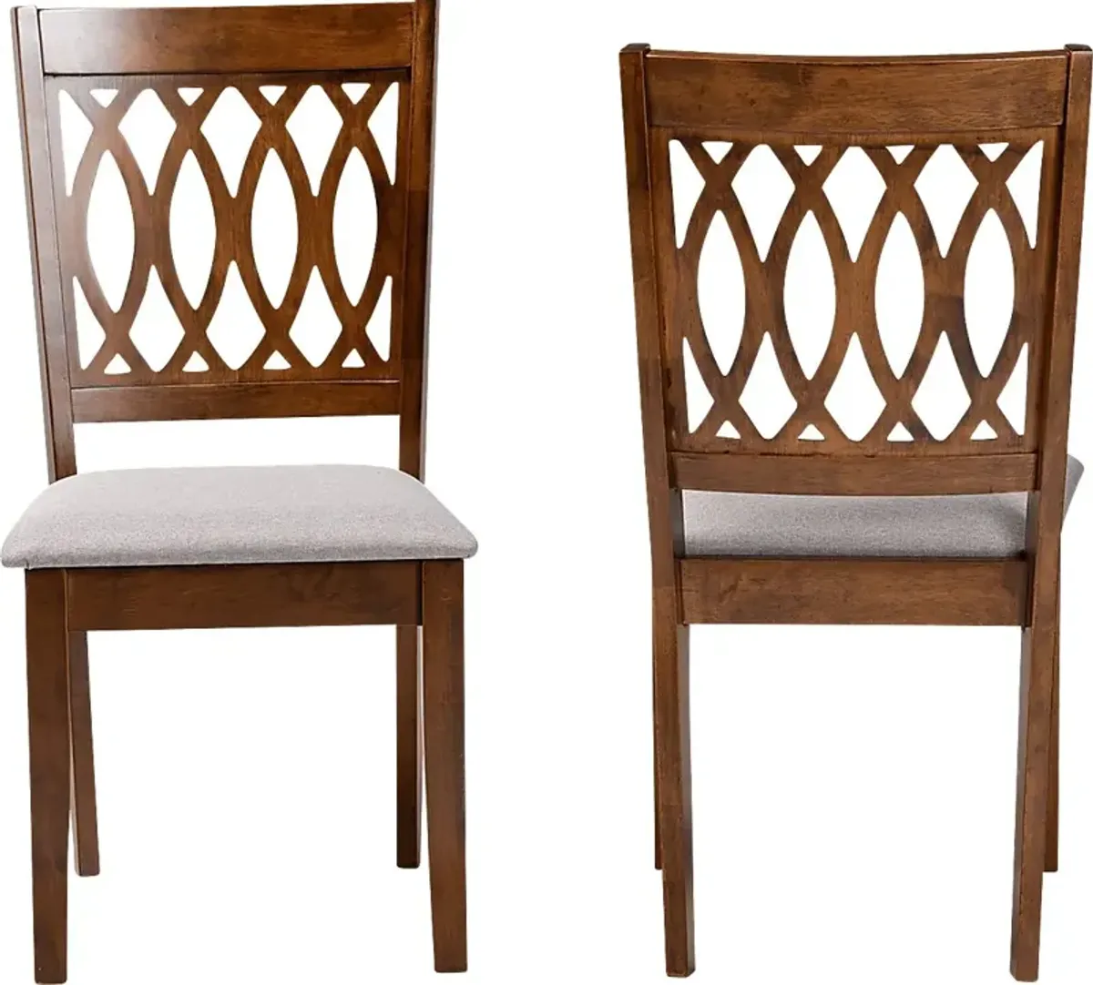 Teconnett Walnut Brown Dining Chair, Set of 2