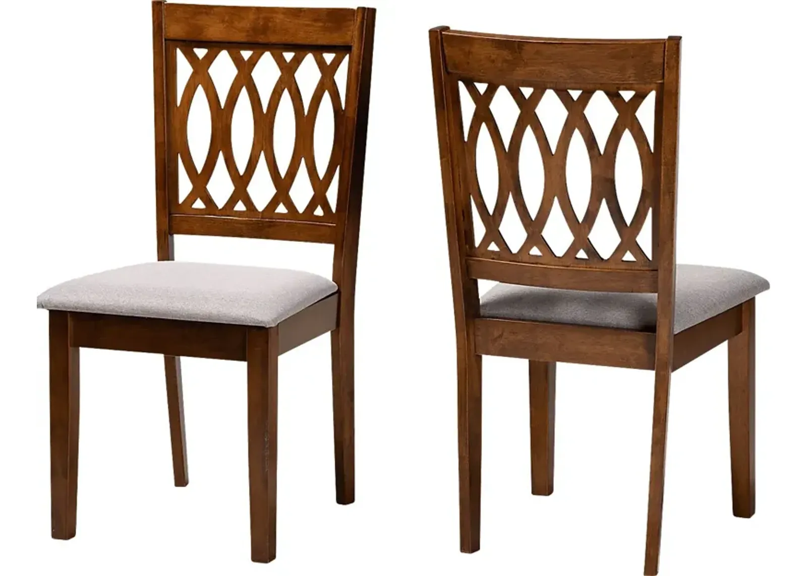 Teconnett Walnut Brown Dining Chair, Set of 2