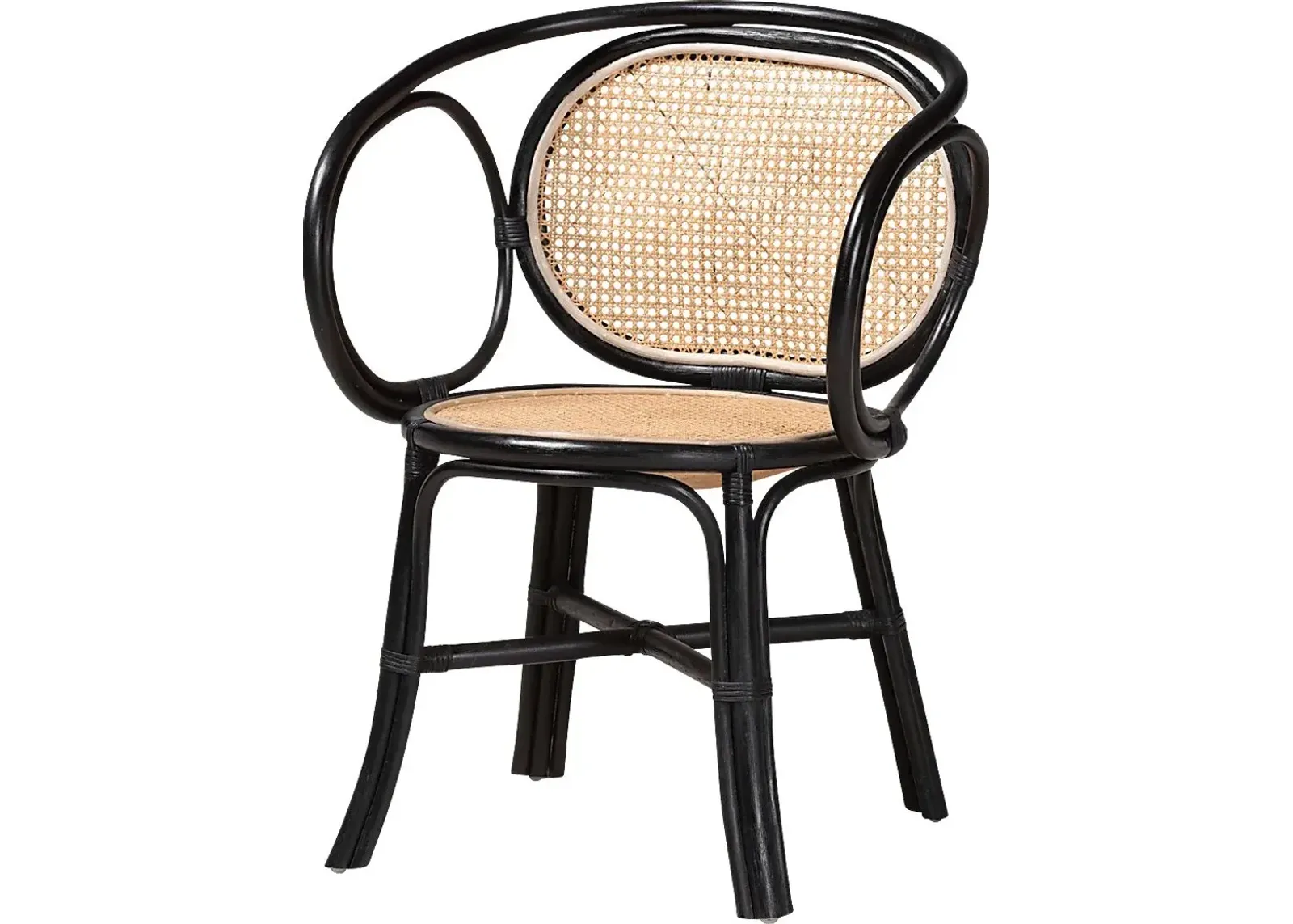 Fenno Black Arm Chair