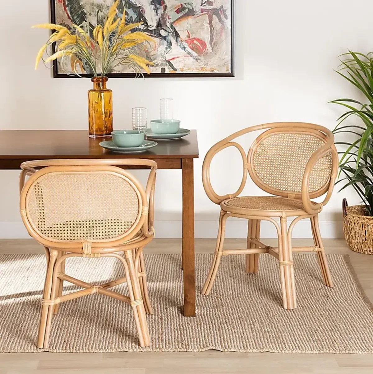 Fenno Natural Arm Chair