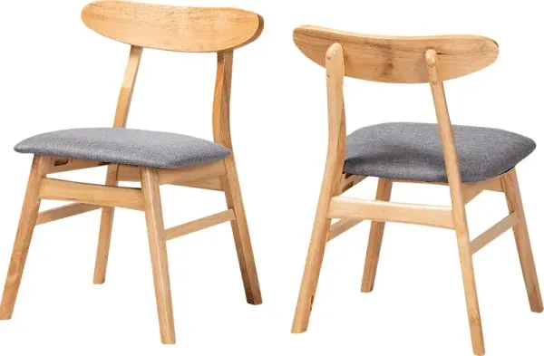 Landsdowne Natural Dining Chair, Set of 2