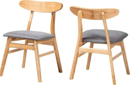 Landsdowne Natural Dining Chair, Set of 2