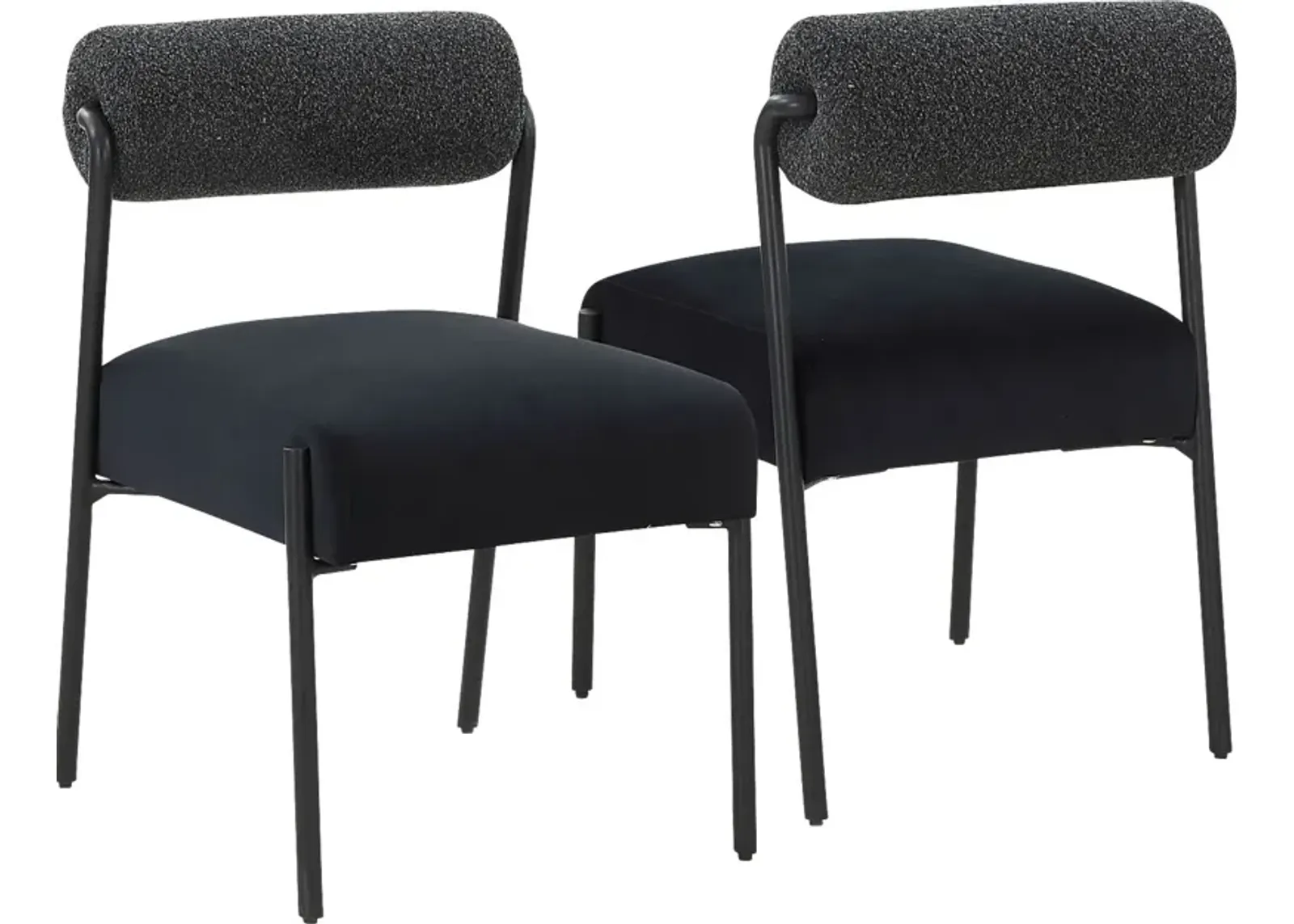 Polvorosa Black Dining Chair, Set of 2