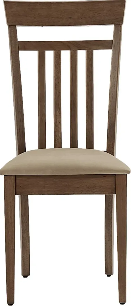Estacata Brown Side Chair, Set of 2