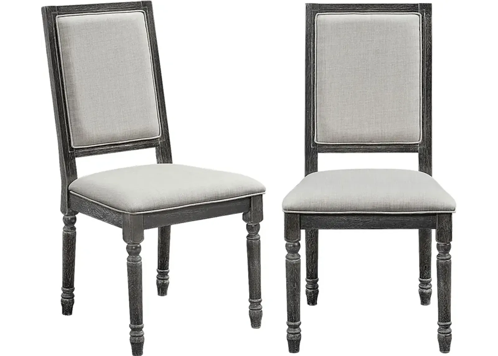 Willamina Gray Side Chair, Set of 2