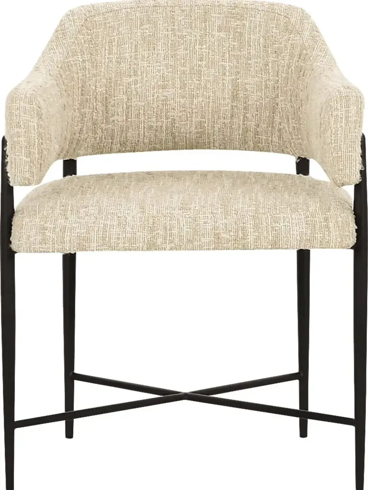 Hansomcab Cream Arm Chair