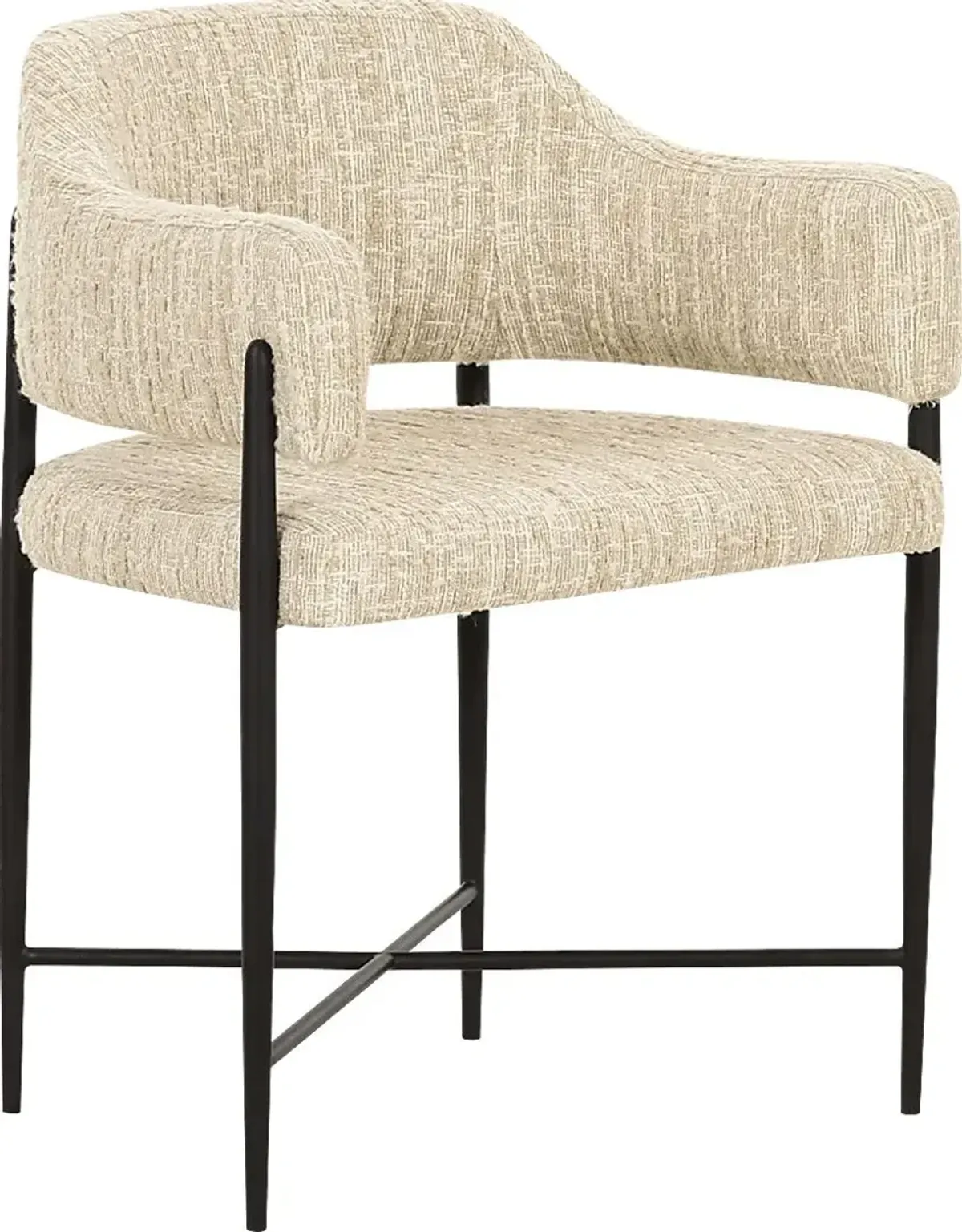 Hansomcab Cream Arm Chair