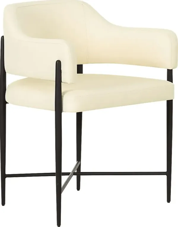 Hansomcab II Cream Arm Chair
