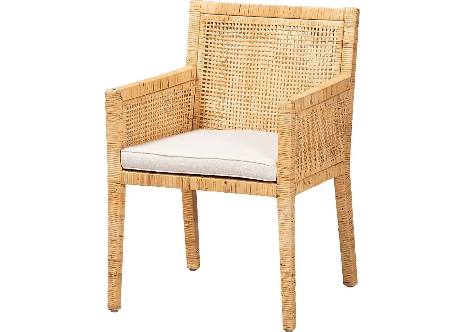 Claver Brown Arm Chair