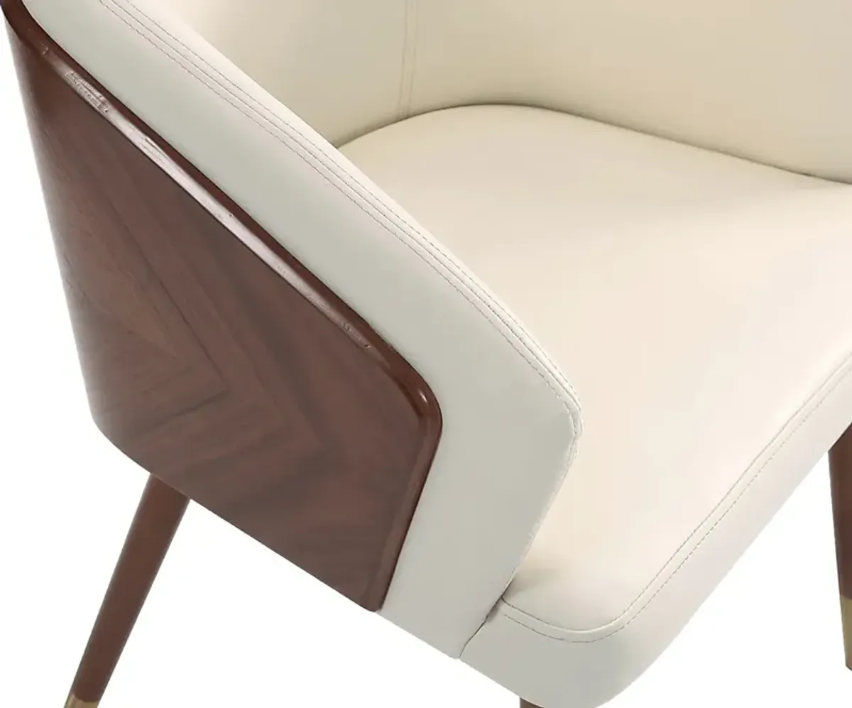 Orrantia Cream Arm Chair