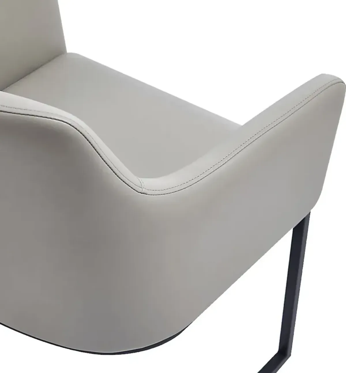 Truche Light Gray Arm Chair