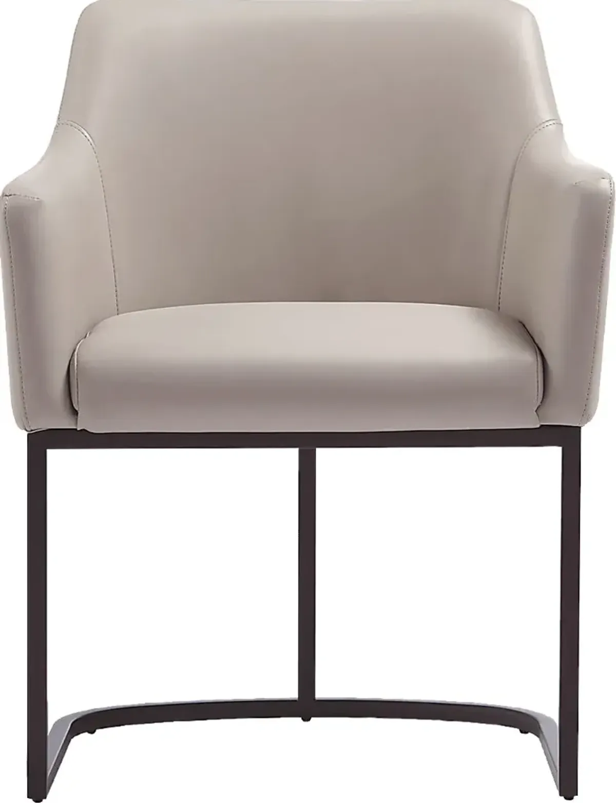 Truche Light Gray Arm Chair