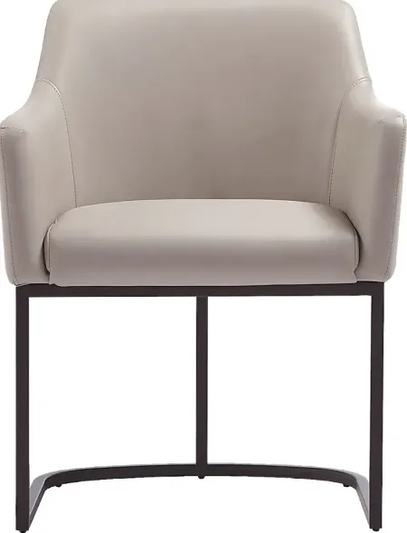 Truche Light Gray Arm Chair