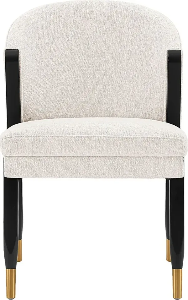 Megonko Cream Arm Chair