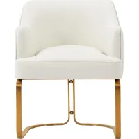 Pegan Cream Arm Chair