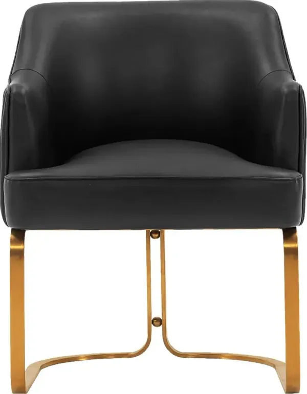 Pegan Black Arm Chair