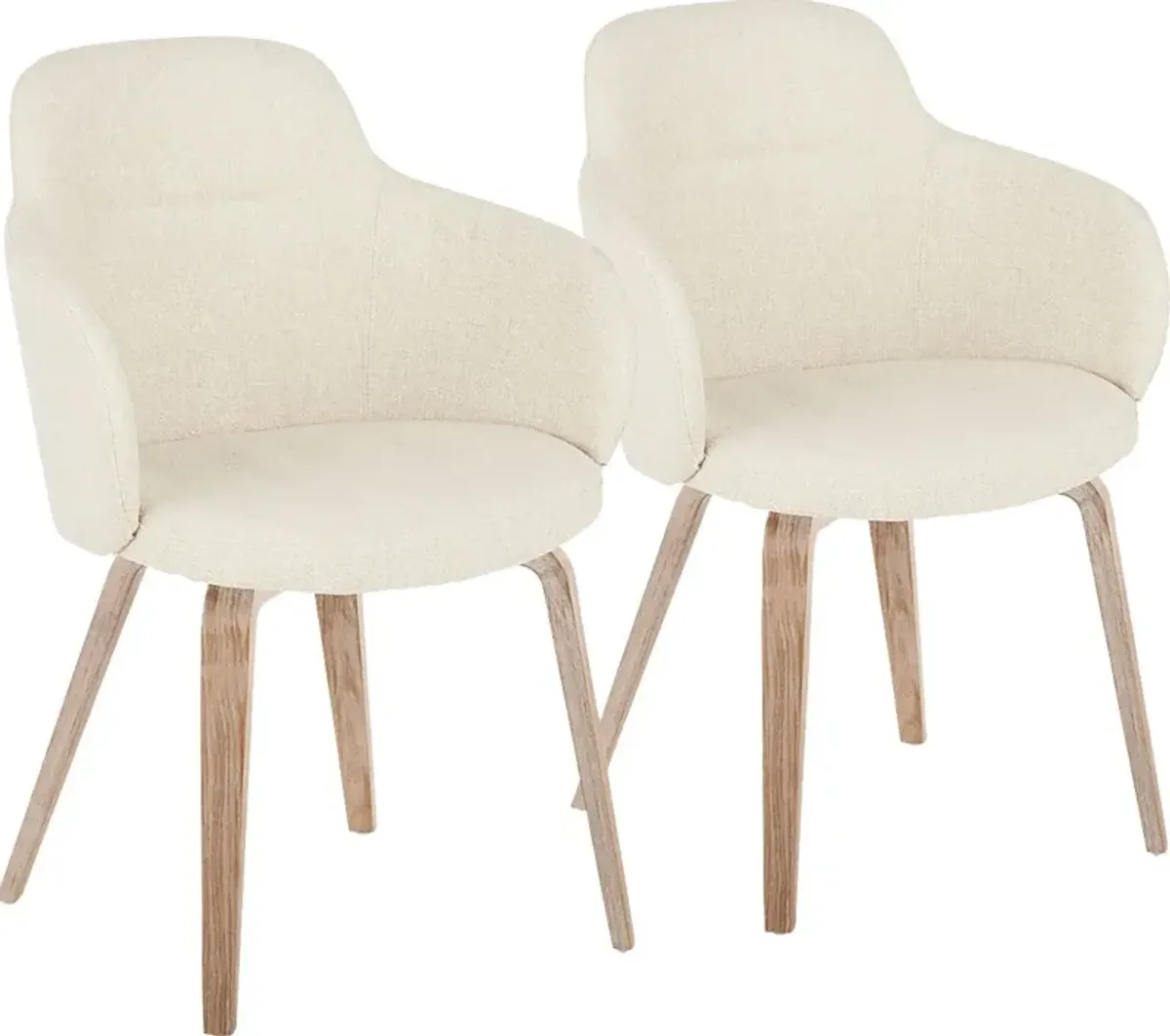 Waneden I Cream Side Chair, Set of 2