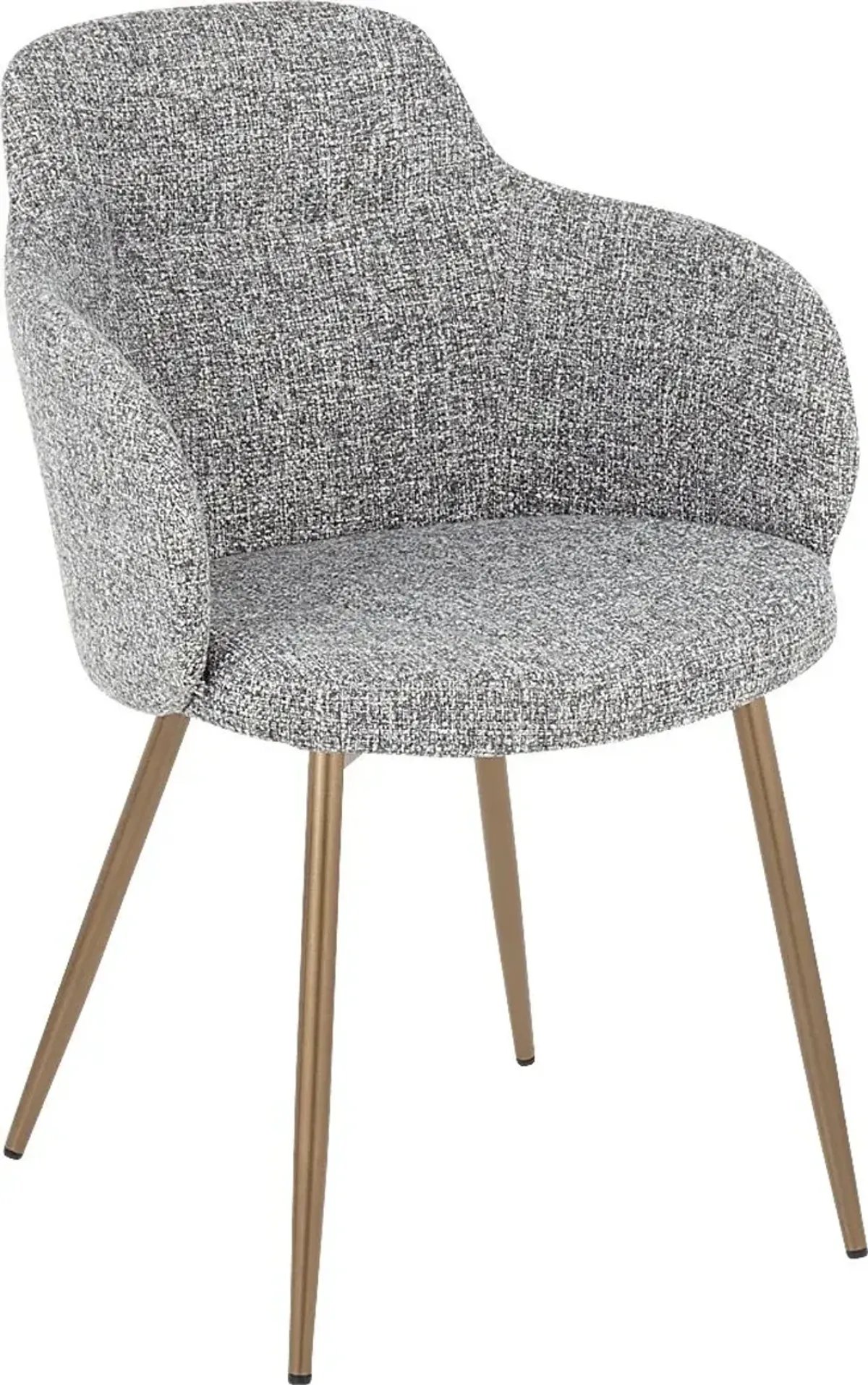 Waneden II Gray Side Chair, Set of 2