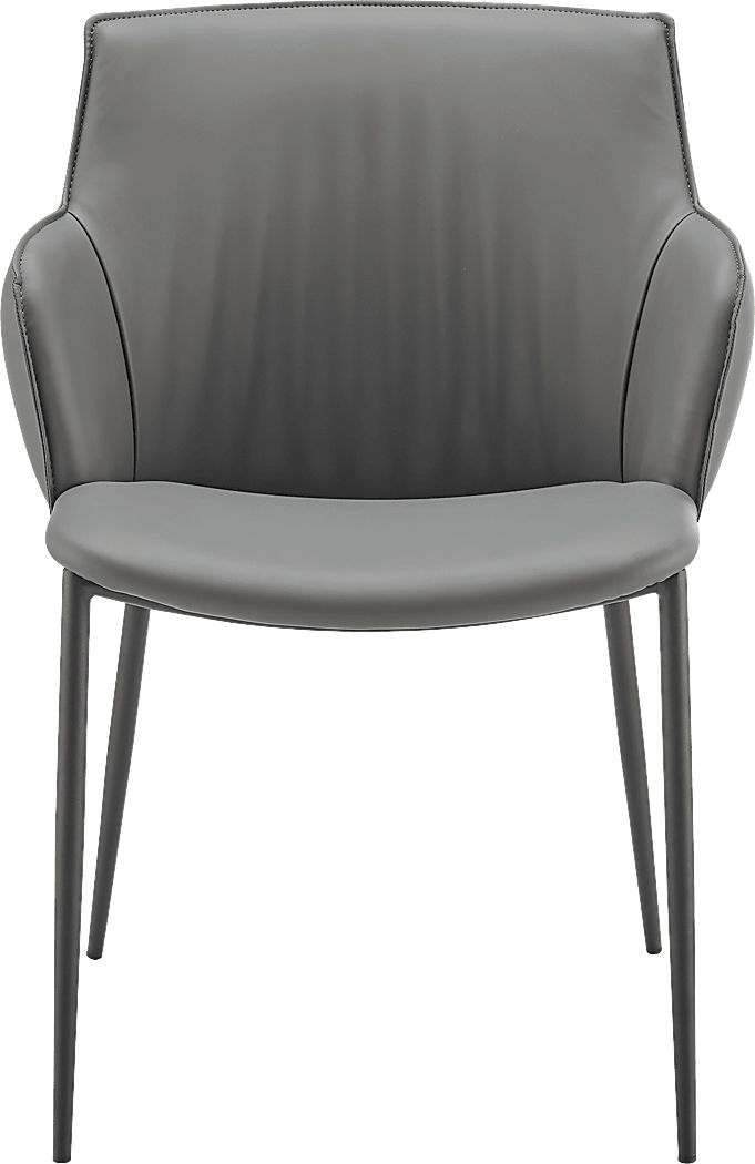 Dipaolo Gray Arm Chair
