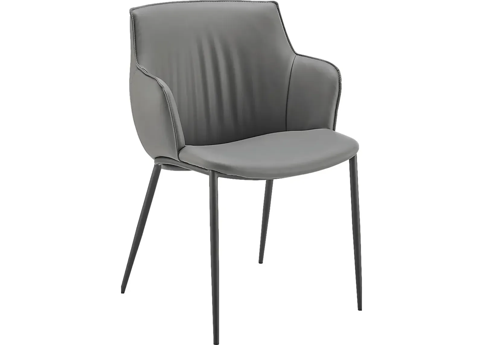 Dipaolo Gray Arm Chair