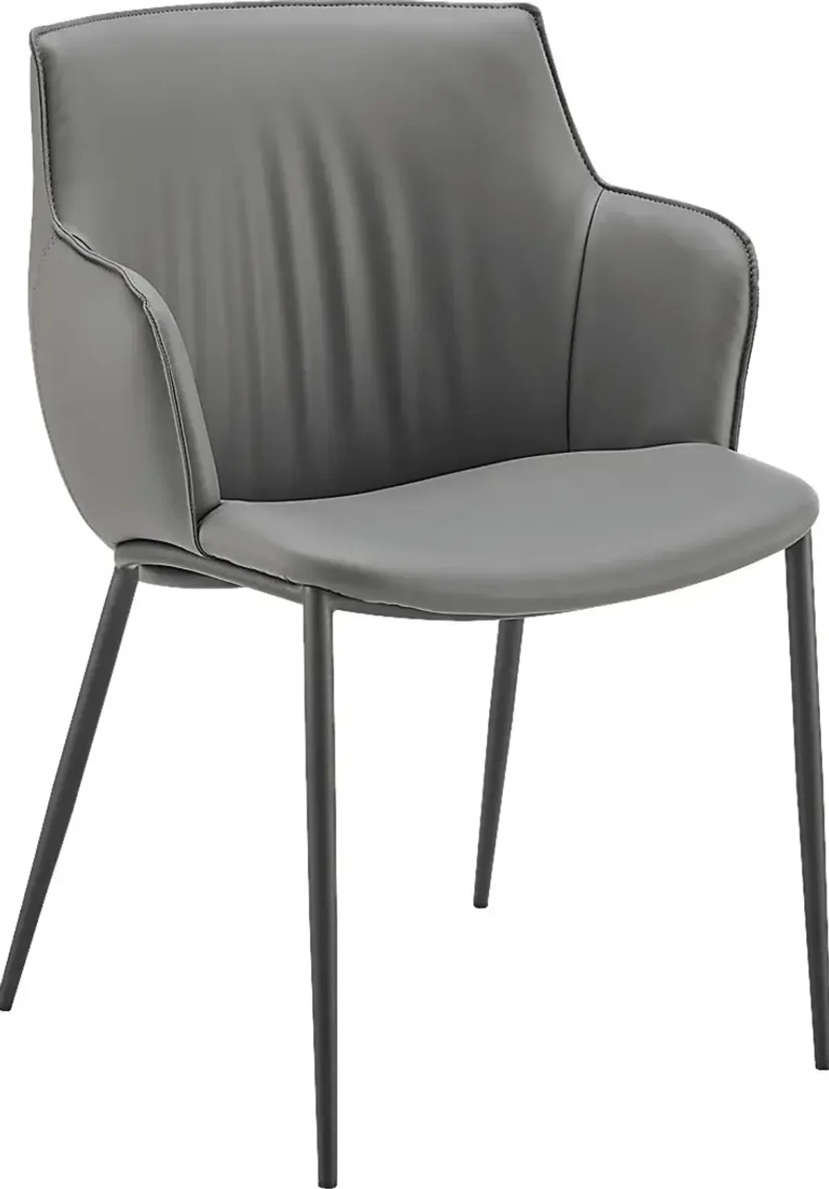 Dipaolo Gray Arm Chair