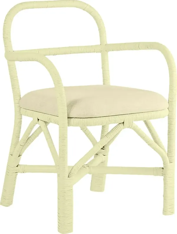 Crosskeys Cream Arm Chair