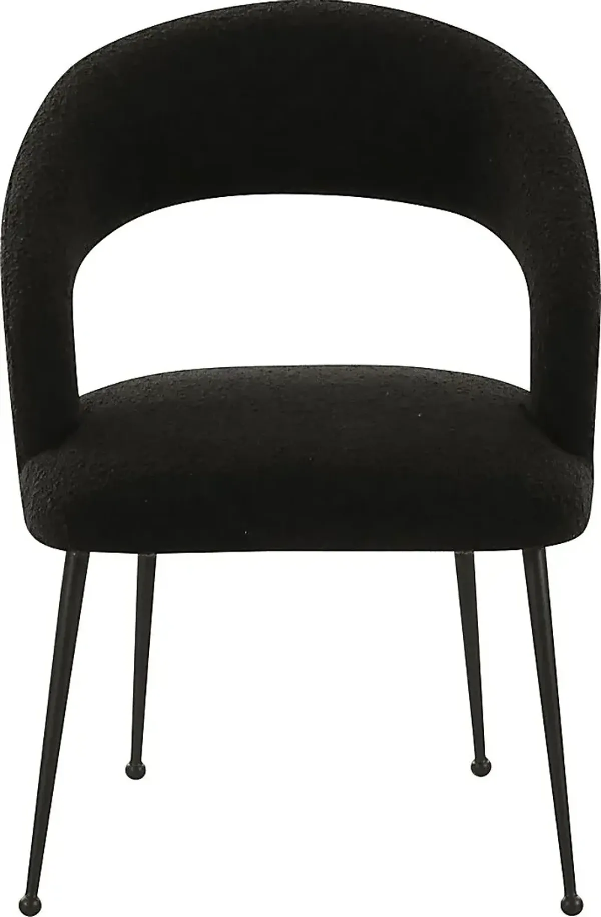 Ephross Black Arm Chair