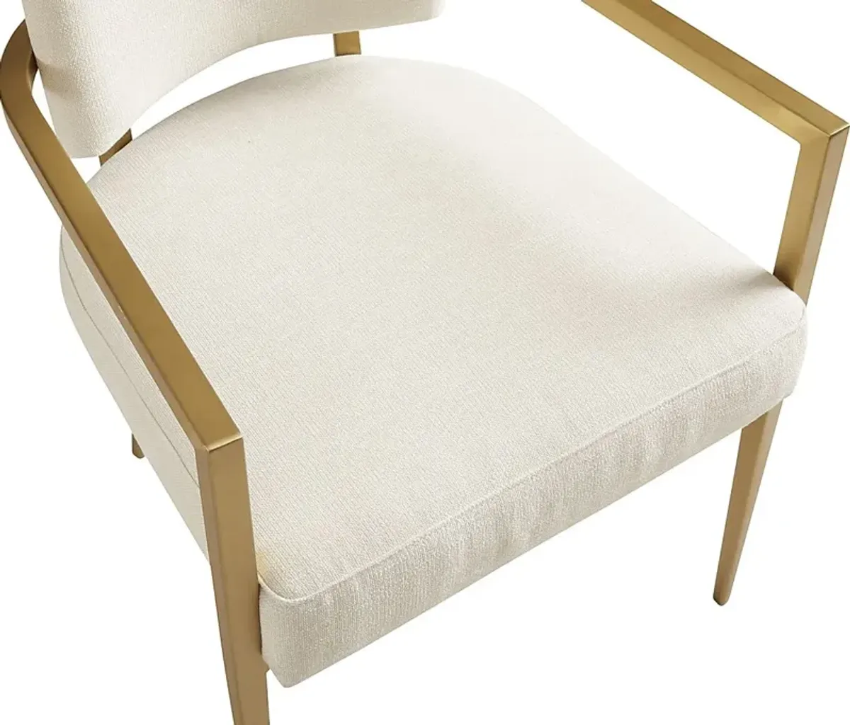 Hungerford White Arm Chair