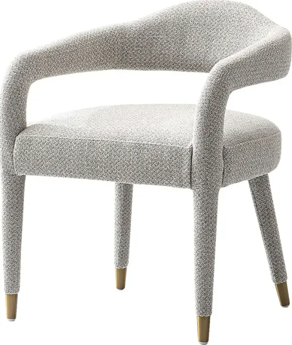 Barbette Silver Arm Chair