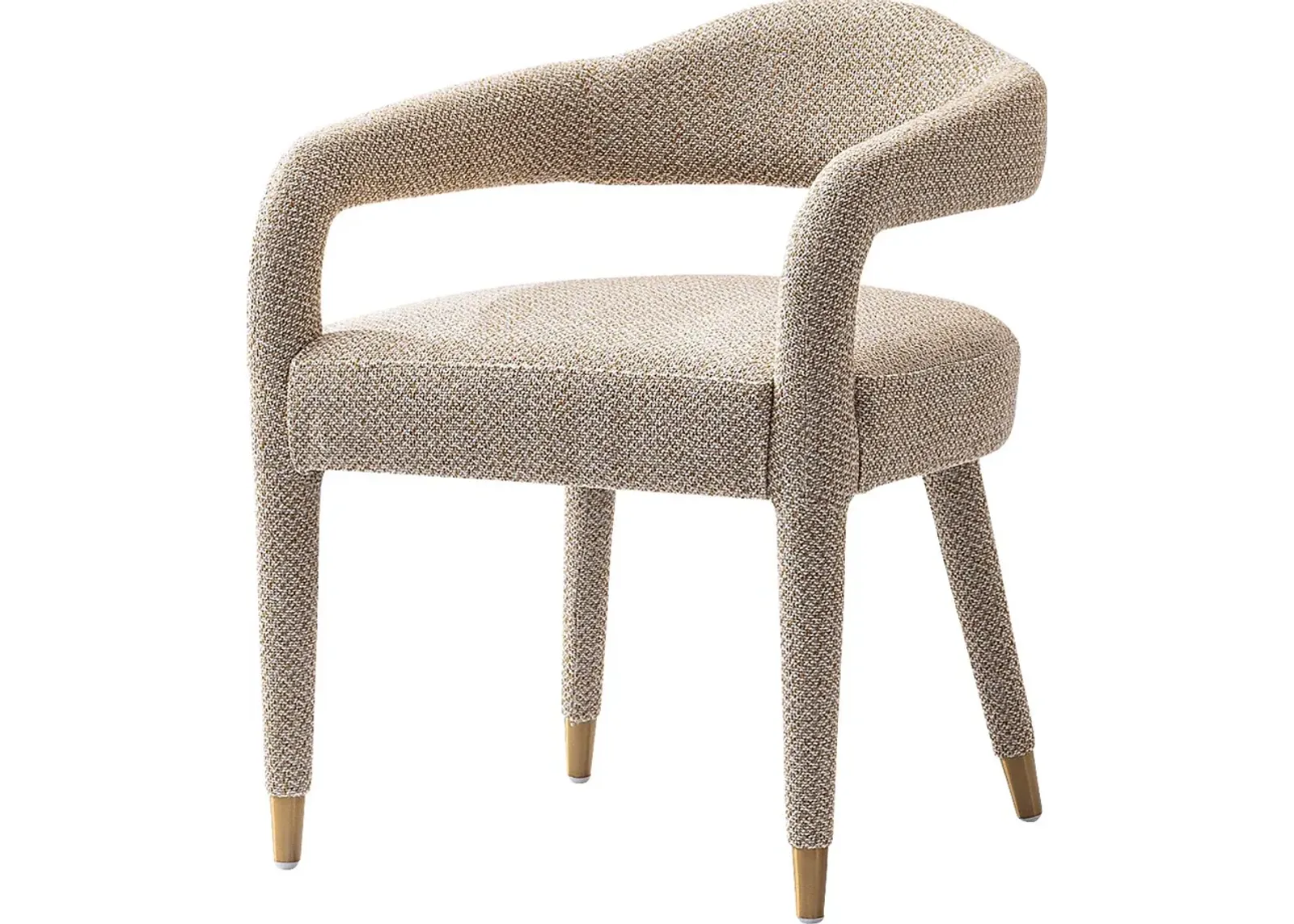 Barbette Gold Arm Chair