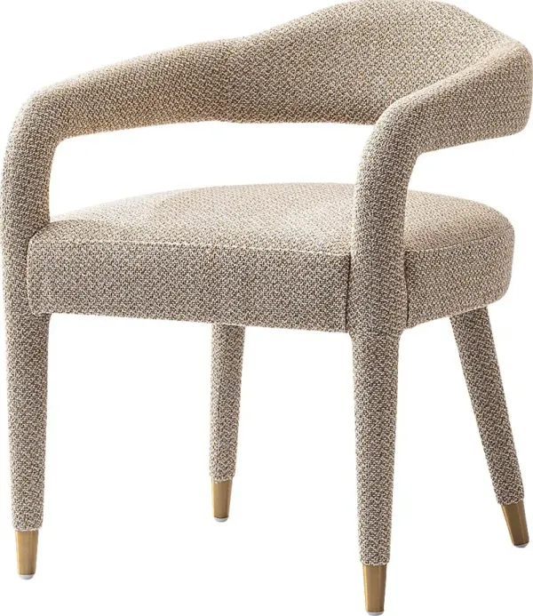 Barbette Gold Arm Chair