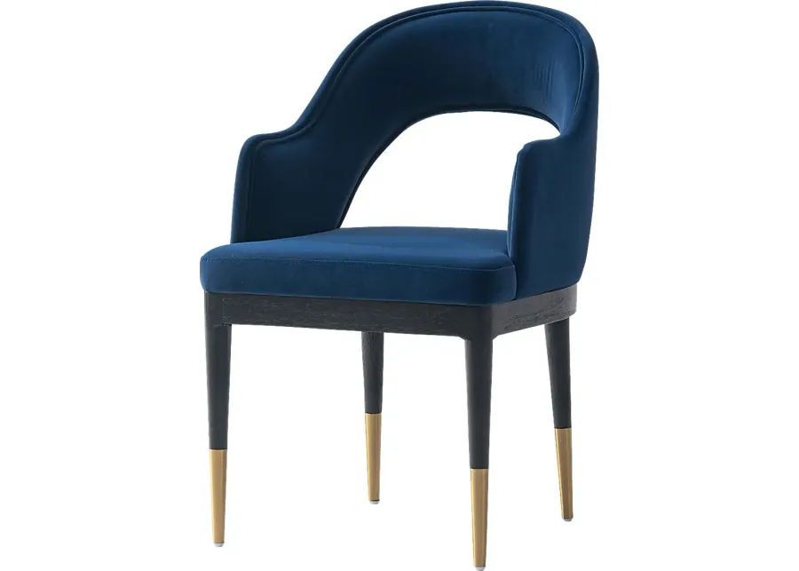 Fischbeck Blue Arm Chair