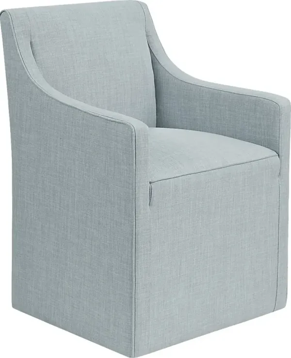 Calixto Blue Arm Chair