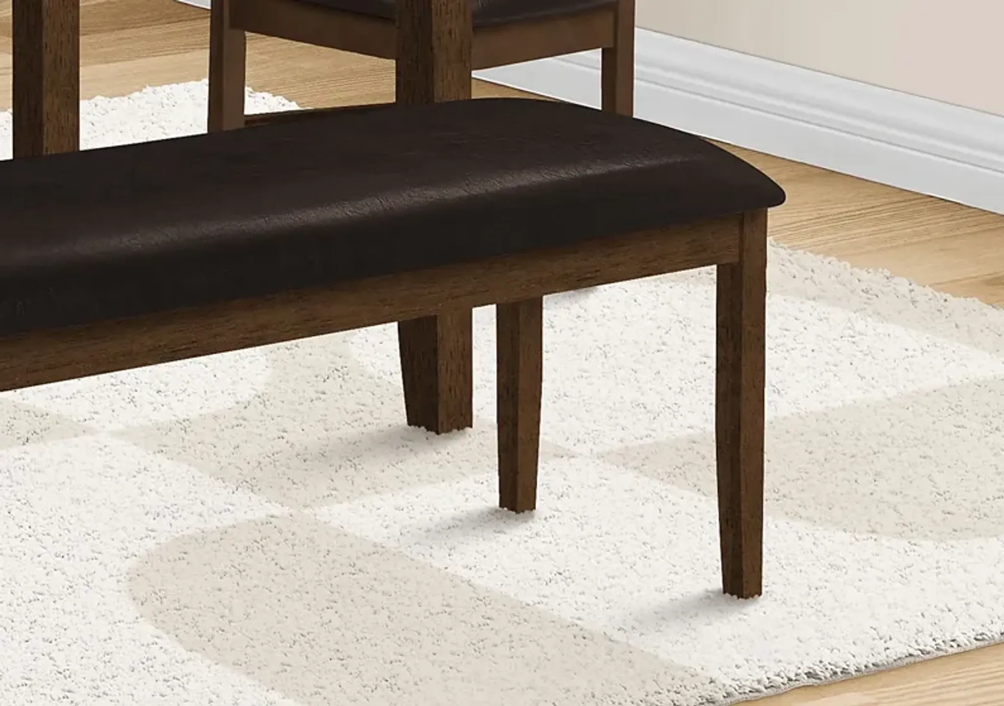 Aurastar Brown Dining Bench Rooms To Go | Furniture.com