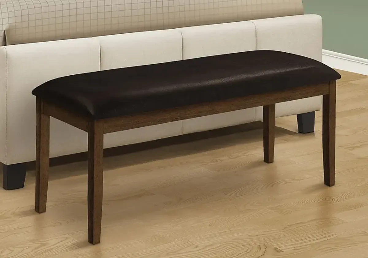 Aurastar Brown Dining Bench