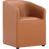Jonagold III Brown Arm Chair