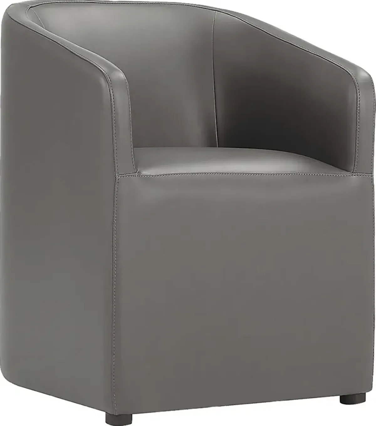 Jonagold III Pewter Arm Chair