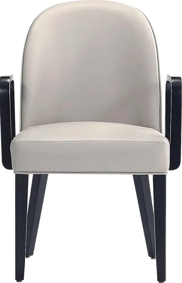 Wennes Light Gray Arm Chair